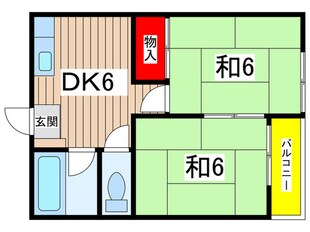 和田ハイムの物件間取画像